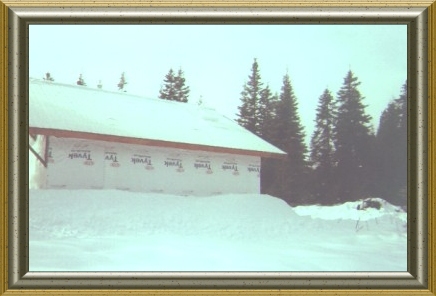 Fellowship Hall with Snow